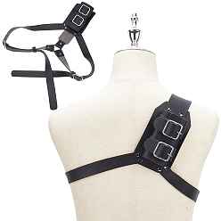 Black Imitation Leather with Alloy Fencing Sheath, Sword Storage Bag, Sword Carry Case, Black, 1360mm