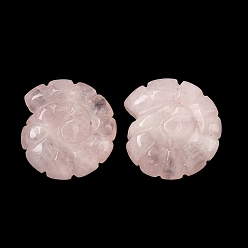 Розовый Кварц Декоративные раковины из натурального розового кварца., фигурка для украшения дома, энергетический камень рейки для исцеления, 26x23.5~24.5x9 мм