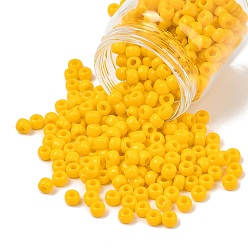 (42B) Opaque Sunshine Тохо 3/0 круглые бусины, японский бисер, (42 б) непрозрачный солнечный свет, 5.5 мм, отверстие : 1.9 мм, Около 2700 шт / фунт