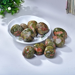 Унакит Натуральные камни из унакита, энергетические минералы, драгоценные камни, украшение дома, 20~30 мм