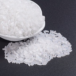 (QTL131FR) Matte Crystal AB Миюки четверть бусины тила, японский бисер, 2-луночное, (qtl 131 fr) матовый кристалл ab, 5x1.2x1.9 мм, Отверстие : 0.8 мм , около 2400 шт / 50 г