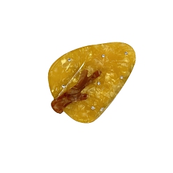 Дерево Заколки для волос с когтями из ацетата целлюлозы (смола), заколка для волос для женщин и девочек, Новогодняя тема, дерево, 80x50x50 мм