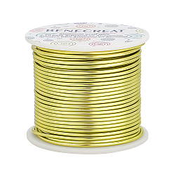 Темный Хаки Круглая алюминиевая проволока, Темный хаки, 12 датчик, 2 мм, около 98.42 футов (30 м) / рулон