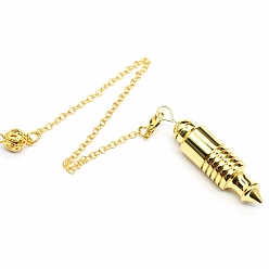 Золотой Латунный маятник с большой подвеской, конус очарование, золотые, 220 мм