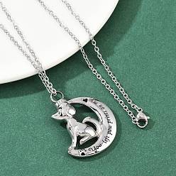 Собака 304 ожерелья из нержавеющей стали с черной эмалью в виде урны для праха домашних животных, цвет нержавеющей стали, собака, 19.88 дюйм (50.5 см)