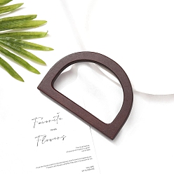 Half Round Деревянная ручка для аксессуаров для сумок ручной работы, полукруглый, 120x80 MM ..