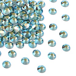 50010 200 Erinite AB Preciosa® maxima crystal без горячей фиксации плоские камни, чешский хрусталь, срыв твердой мозговой оболочки, круглый(438 11 615 шатон-роза), 50010 200 эринит аб, ss 16 (3.8~4 мм)