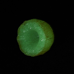 Litchi Украшения для кукольного домика из светящейся смолы, реквизит, имитация фруктов, светится в темноте, личи, 16.5x17x16 мм