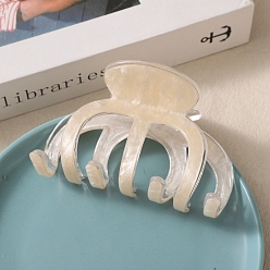 Белый Навахо Заколки для волос с когтями из ацетата целлюлозы (смола), навахо белый, 100 мм