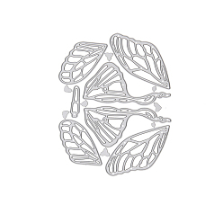 Нержавеющая Сталь Цвет Углеродистая сталь разрезает трафареты, для diy scrapbooking, Фотоальбом, декоративная бумага для тиснения, цвет нержавеющей стали, 121.9x96.5 мм