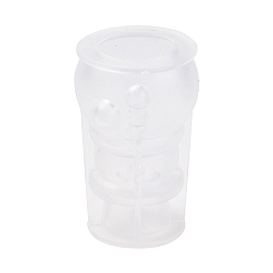 Снеговик Рождественские силиконовые скульптурные формы для самостоятельного изготовления, формы для литья смолы, для уф-смолы, изготовление ювелирных изделий из эпоксидной смолы, снеговик, 89x55x55 мм