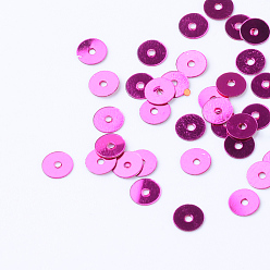 Камелия Орнамент аксессуары пластиковые бусины блестка, блестки бисер, диск, камелия, 5x0.2 мм, Отверстие : 1 мм , около 40000 шт / 500 г