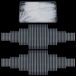 Белый Дым Ahademaker 320шт 4 стиль нейлоновые косточки корсет полоски, нижнее белье бюстгальтер свадебное платье швейная фурнитура, серый, 50~150x4.5x1 мм, 80 шт / стиль