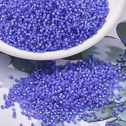 (DB2388) Внутри Окрашенного Лавандового Бусины miyuki delica, цилиндр, японский бисер, 11/0, (БД 2388) внутри окрашенной лаванды, 1.3x1.6 мм, Отверстие: 0.8 мм, о 2000 шт / бутылка, 10 г / бутылка