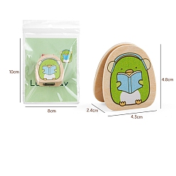 Пингвин Держатель карты с именем дерева, держатели для фотографий, для школьных канцелярских принадлежностей, пингвин, 48x43x24 мм