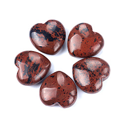 Золотой Обсидиан Натуральный золотистый блеск обсидиана лечебные камни, сердечные камни, карманные пальмовые камни для балансировки рейки, 30x30 мм