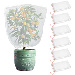 Прозрачный Полиэтиленовое семя предотвращает сетку насекомых-вредителей, садовая сеялка, прозрачные, 600x400x1.5 мм