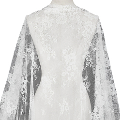 Белый Нейлоновая кружевная ткань, белые, 3000x1680x0.5 мм