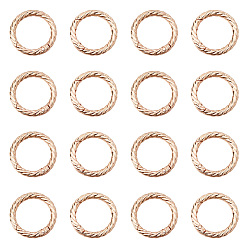 Light Gold 20пружинные кольца из цинкового сплава, закрутить круглое кольцо, золотой свет, 35x5 мм