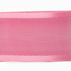 Pale Violet Red 100 Yards Polyester Organza Ribbon with Satin Edge, Pale Violet Red, 3/8 inch(9mm)