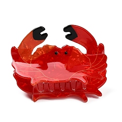Краб Акриловые заколки-коготь для волос для женщин и девочек, с железной фурнитурой, краб, 79.5x62x44 мм