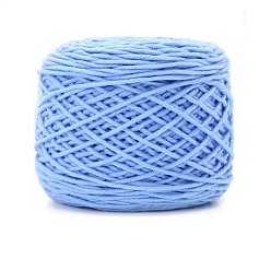 Васильковый Шерстяная пряжа, для одежды шарфы свитера шали шапки, васильковый, 5 мм