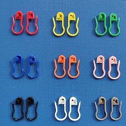 (52) Непрозрачная лаванда Пластиковые штыри калабаша, Маркер вязальной строчки, разноцветные, 23 мм, 1000 шт / пакет