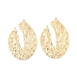 Настоящее золото 18K Латунные подвески, без кадмия, без никеля и без свинца, слезинки, реальный 18 k позолоченный, 42x30x1 мм, отверстие : 1 мм