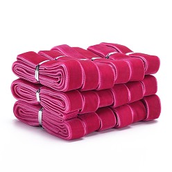 Средний Фиолетово-красный 5/8 Лента бархатная односторонняя дюймовая, средне фиолетовый красный, 5/8 дюйм (16 мм), около 1.094 ярдов / пачка (1 м / пачка)