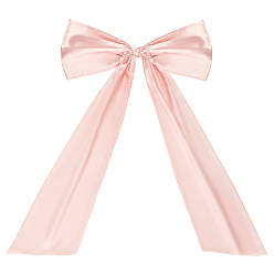 Pink Тканевые украшения, для декора свадебного банкета, бантом, розовые, 930x600x33 мм