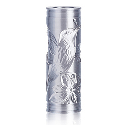 Серебро Валик для создания текстуры из смоляной глины, колонка, серебряные, 105x35 мм