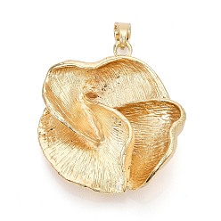 Золотой Большие сплавочные подвески, , золотые, 67.5x64.5x18.5 мм, отверстие : 12x5 мм