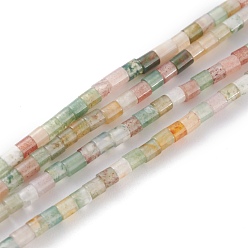 Indian Agate Natural Indian Agate Beads Strands, Column, 2x2mm, Hole: 0.8mm, about 154~160pcs/strand, 15.16~15.75 inch(38.5~40cm)