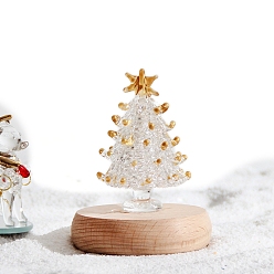 Белый Рождественские украшения в стиле лэмпворк, для украшения дома, белые, 75 мм