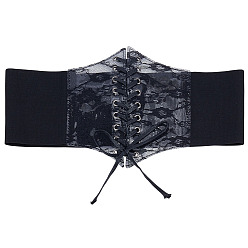 Черный Тканевый цепной ремень, с резинками, чёрные, 700x191x4 мм