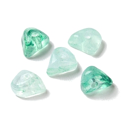 Turquoise Acrylic Beads, Imitation Gemstone, Chip, Turquoise, 8x6x4mm, Hole: 1.4mm