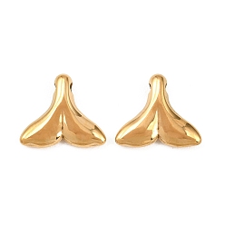 Другие 304 подвески из нержавеющей стали, золотые, русалка русалки, 13.5x15.5x3.5 мм, отверстие : 1.8 мм