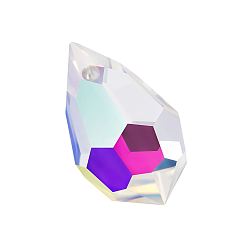 00030 200 Crystal AB Подвески с кристаллами preciosa®, чешский хрусталь, 451 51 681 падение, 00030 200 кристалл аб, 15x9 мм, отверстие : 1 мм
