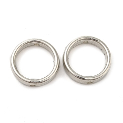 Платина Ccb пластиковые бусины в оправе, платина, 15x3.5 мм, отверстие : 1.6 мм