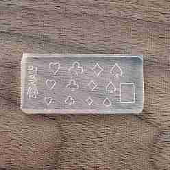 Rhombus Силиконовые формы для дизайна ногтей своими руками, для diy уф смолы, аксессуары для украшения ногтей из эпоксидной смолы, ромб, 1.9~2x4~4.1x0.6~0.7 см, внутренний диаметр: 2.5~6.5x2~4.5 мм