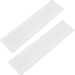 Белый Силиконовая бейсбольная сумка водонепроницаемая, белые, 420x100x2 мм