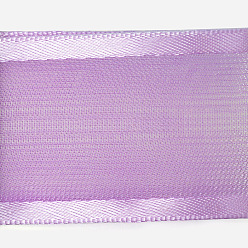 Lilac 100 Yards Polyester Organza Ribbon with Satin Edge, Lilac, 3/8 inch(9mm)