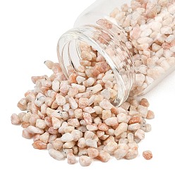Feldspar Natural Feldspar Chip Beads, No Hole/Undirlled, 2.5~11.5x2~5x2~4mm