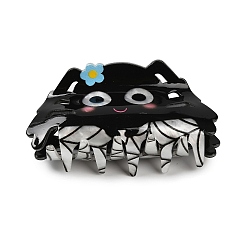 Spider Акриловые заколки-когти для волос на тему Хэллоуина, паук, 44.5x91.5x34.5 мм