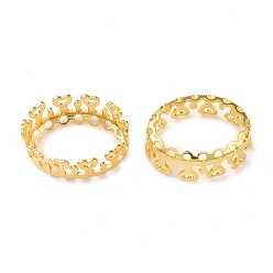 Golden Brass Sew on Prong Settings, Filigree Open Back Claw Settings for Pointed Back Rhinestone, Egg, Golden, Tray: 10x14mm, 11.5x16x6mm, Hole: 0.8mm