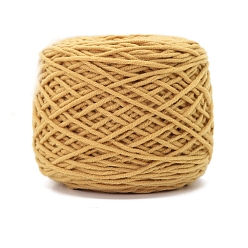 (932FM) Темно-синий аква-матовый с подкладкой Шерстяная пряжа, для одежды шарфы свитера шали шапки, темно-золотистые, 5 мм