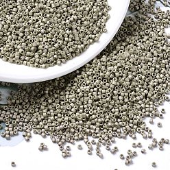 (DB1168) Гальванический Матовый Светлый Дымчатый Аметистовый Бусины miyuki delica, цилиндр, японский бисер, 11/0, (дБ 1168) оцинкованный матовый светло-дымчатый аметист, 1.3x1.6 мм, отверстия: 0.8 мм, около 10000 шт / мешок, 50 г / мешок