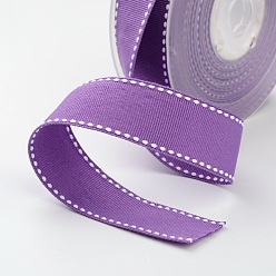 Сине-фиолетовый Grosgrain полиэфирные ленты для подарочных упаковок, синий фиолетовый, 5/8 дюйм (16 мм), около 100 ярдов / рулон (91.44 м / рулон)