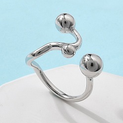 Нержавеющая Сталь Цвет 304 круглые женские манжеты из нержавеющей стали, цвет нержавеющей стали, внутренний диаметр: 18 мм