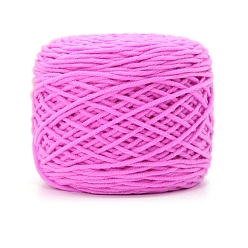 Фуксин Шерстяная пряжа, для одежды шарфы свитера шали шапки, фуксиново-красные, 5 мм